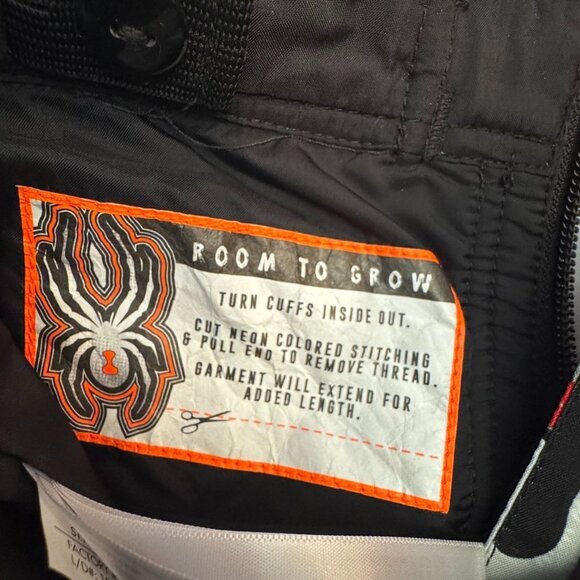 NWT Spider Boys Expedition Insulated Snow Bib Pants - Size 3 - Picture 7 of 11